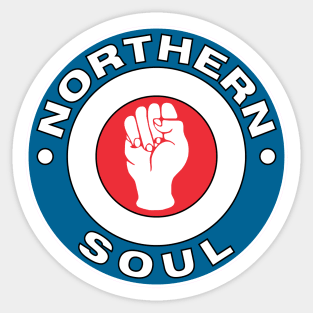 Northern Soul Roundel Sticker